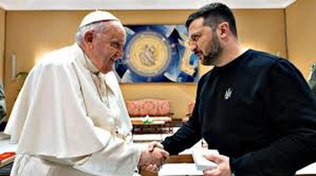 Roma Papası Zelenski ilə görüşəcək