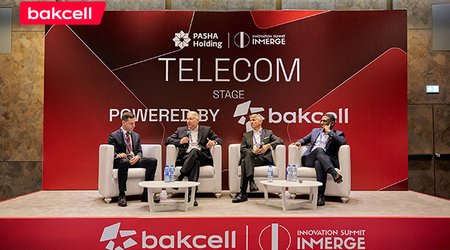 Генеральный директор компании "Bakcell" выступил на Инновационном саммите "INMerge"
