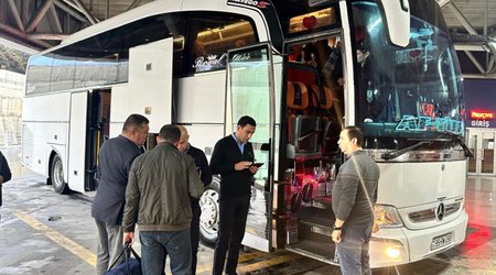 Из Баку в Лачын отправился первый регулярный автобусный рейс