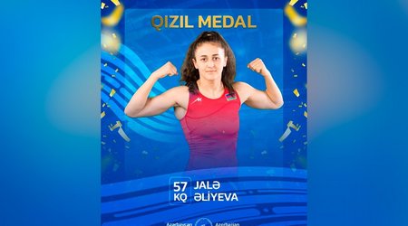 Азербайджанская борчиха стала чемпионкой мира