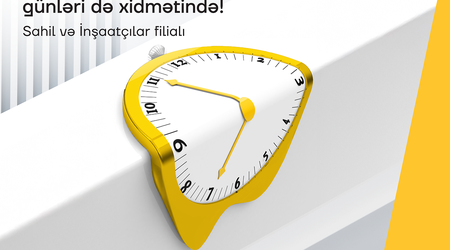 Yelo Bank filiallarında xidmət vaxtı uzadıldı
