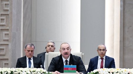 Ильхам Алиев выступил на 11-м Саммите глав государств ОТГ