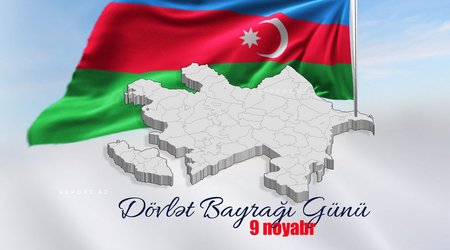 Azərbaycanda Dövlət Bayrağı Günüdür