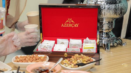 COP29 Blue zonada çay təminatçı "Azerçay"-dır