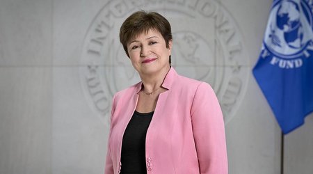 IMF chief shares post about Baku