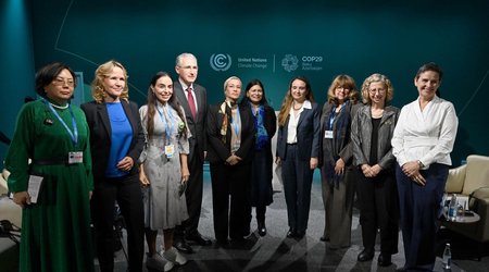 Leyla Əliyeva Qlobal Liderlərin Dialoqunda iştirak edib