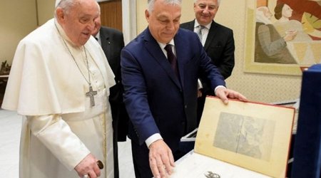 Papa Fransisk Viktor Orbanla görüşüb