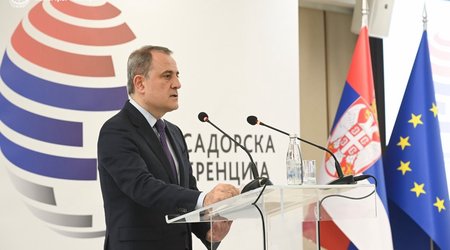 Глава МИД Азербайджана выступил на Конференции послов в Сербии