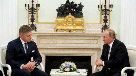 Peskov: Putin and Fico discussed gas issues and the Ukrainian question