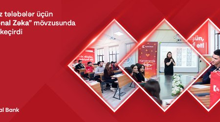 Kapital Bank tələbələr üçün “Emosional zəka” mövzusunda təlimlər keçirdi