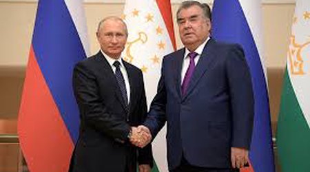 Rusiya və Tacikistan liderləri görüşüb