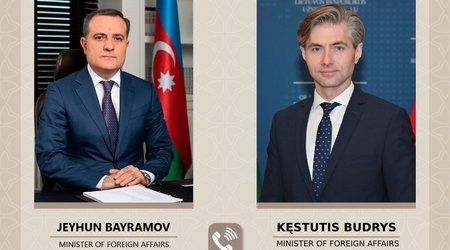 Новый глава МИД Литвы позвонил Джейхуну Байрамову