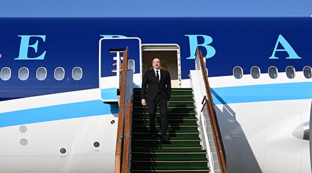 Prezident BƏƏ-yə gedib
