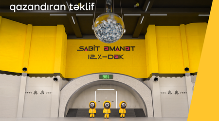 Yelo Bank 12% gəlir təklif edir!
