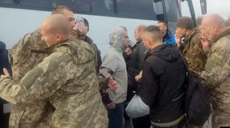 Rusiya və Ukrayna aralarında hərbi əsirləri dəyişiblər