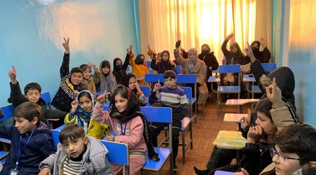 В Афганистане начал работу учебный центр "Əfşar Ulduzu"
