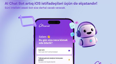 Azercell introduces "AI Chat Bot" for iOS users
