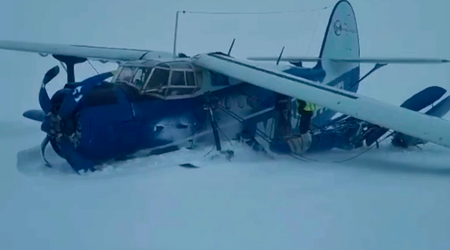 "An-2" sanitar təyyarəsi Qazaxıstanda sərt eniş edib
