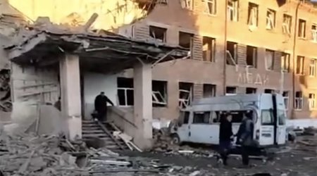 Мирные жители Курской области эвакуировались в Украину