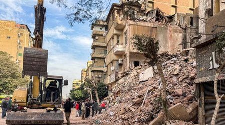 Misirdə bina çöküb, ölənlər var