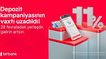 Birbank continuous its advantageous deposit campaign