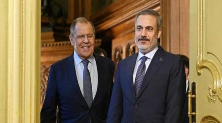 Hakan Fidan Sergey Lavrovla görüşüb