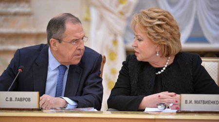 Лавров и Матвиенко едут в Турцию