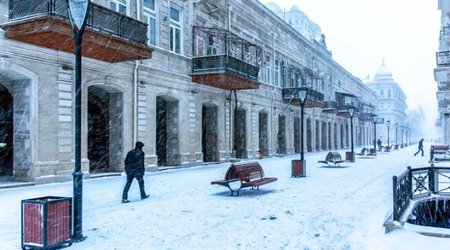Прогноз погоды на завтра: в Баку и на Абшероне ожидается снег