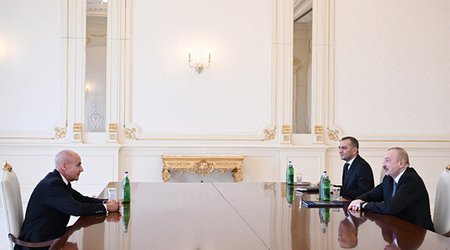 Prezident Yoxan Eliaşı qəbul edib