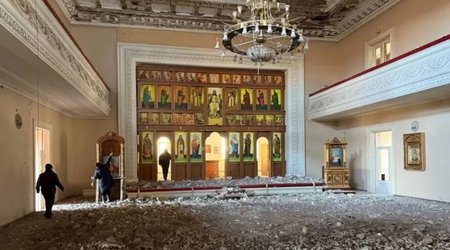 Российская ракета разрушила храм