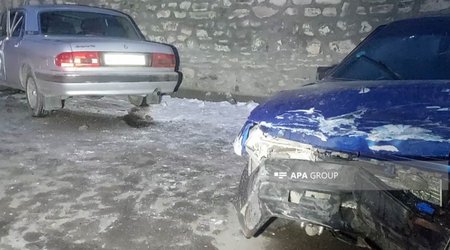 В Гёйгёле произошла авария, есть пострадавшие