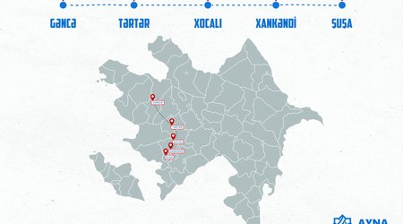 Из Гянджи в Шушу с завтрашнего дня начнет курсировать регулярный автобус