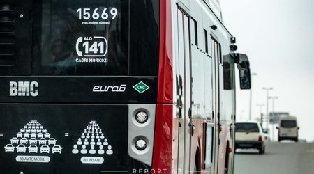 AYNA провело конкурс на регулярный автобусный маршрут №184