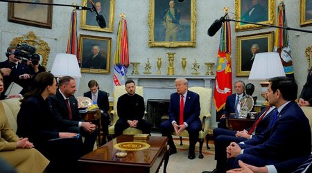 Зеленский и Трамп начали переговоры в Овальном кабинете - Обновлено