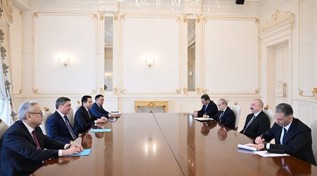 PrezidentOljas Bektenovu qəbul edib