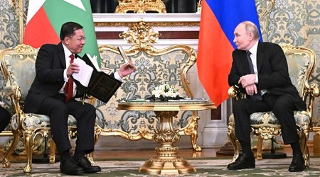 Премьер Мьянмы назвал Путина королем