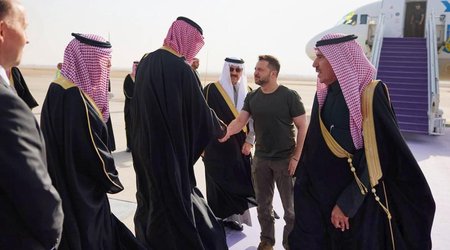 Зеленский в Саудовской Аравии