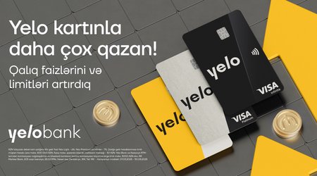 Yelo kart sahiblərinə daha çox qazanc imkanı!