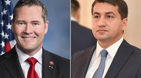 Mayk Uolts Hikmət Hacıyevlə sülh məsələsini müzakirə edib