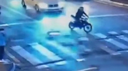 В Баку арестован мотоциклист, управлявший транспортным средством под воздействием наркотиков