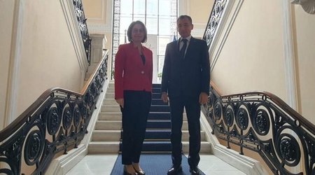Посол Азербайджана в Румынии встретился с греческой коллегой