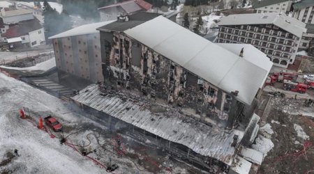 Uludağ xizək kurortundakı yanğınla əlaqəli 5 nəfər saxlanılıb