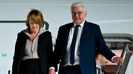 Almaniya prezidenti Ermənistana səfər edib