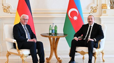 Президенты Азербайджана и ФРГ провели встречу в формате один на один - ОБНОВЛЕНО