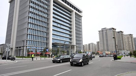 Президент Германии Франк-Вальтер Штайнмайер посетил "Баку Белый Город"