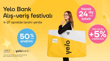 Yelo Bank Shopping Festival starts now!