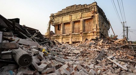 Myanmada zəlzələ nəticəsində ölənlərin sayı 3 500 nəfərə çatıb