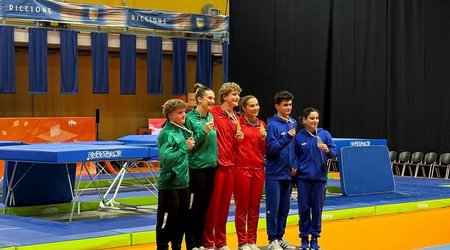 Azerbaijani gymnasts win bronze at World Cup in Italy