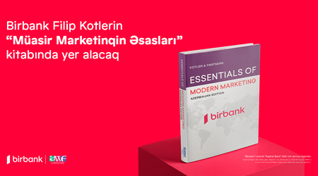 Birbank Filip Kotlerin “Müasir Marketinqin Əsasları” kitabında yer alacaq