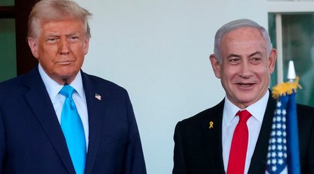 Трамп встретился с Нетаньяху в Белом доме